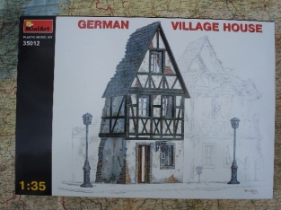 Mini Art 35012 German Village House diorama WO2